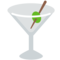 Cocktail Glass emoji on Mozilla